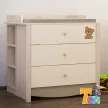 Todi Teddy 3 fiókos gyerek komód