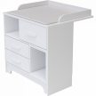 Todi Bianco Pelenkázó toldalék 3 fiókos gyerek komódhoz