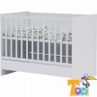 Todi White Bunny 5 az 1-ben multifunkciós Kombi babaágy
