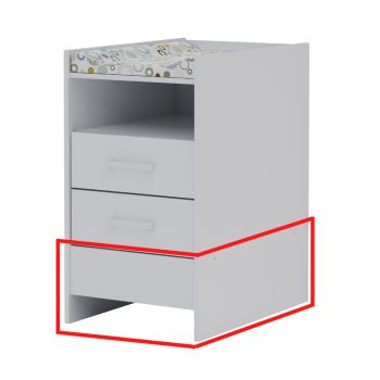 Todi White Bunny Magasító pelenkázó komód alá