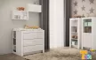 Todi White Bunny 3 fiókos komód pelenkázó toldalékkal