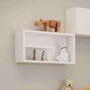 Todi White Bunny Fali gyerekszoba polc