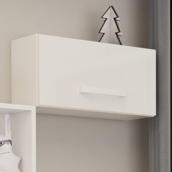 Todi White Bunny Felnyílós gyerekszoba kisszekrény