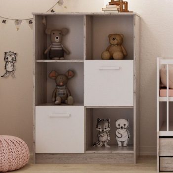 Todi Bee Nyitott polcos gyerekszoba szekrény