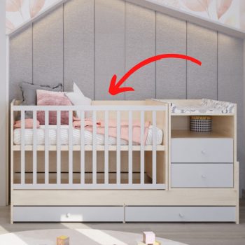 Todi Happy Hátsó oldalrács Kombi babaágyhoz