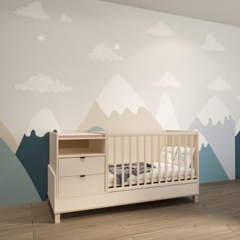 Todi Misty Kasmír Kombi babaágy pelenkázóval